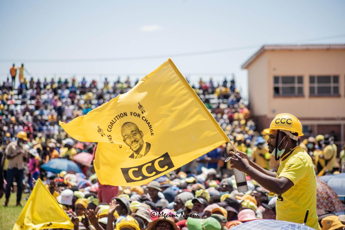 advocatemahere's tweet photo. “Let's vaccinate ourselves from ZANU-PF.

First jab: #RegisterToVote
Second jab: #TurnUpToVote
Booster shot: #DefendTheVote

We will achieve herd immunity in 2023.” https://t.co/zFkRe28D13