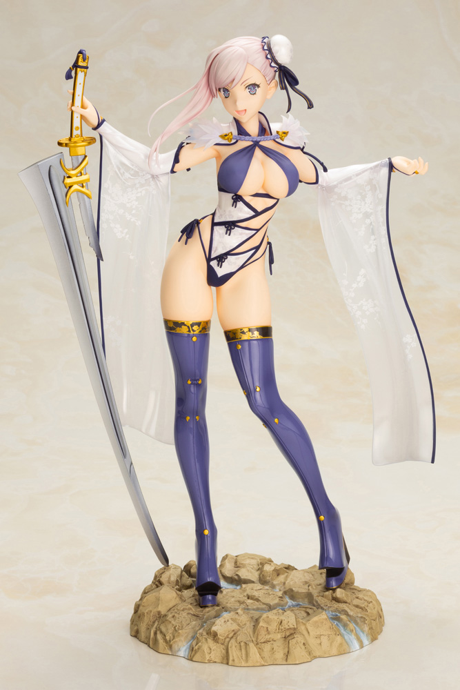 AFASHOPco's tweet photo. Berserker Musashi Miyamoto With Bonus Face Part-

"Berserker/Musashi Miyamoto from Fate/Grand Order joins Kotobukiya’s scale figure series in her memorable 3rd Ascension state -- available now at: https://t.co/WwH6RE7st2

✈️ International Shipping Available!

#FGO #fategrandorder https://t.co/xTmFjr7dLE