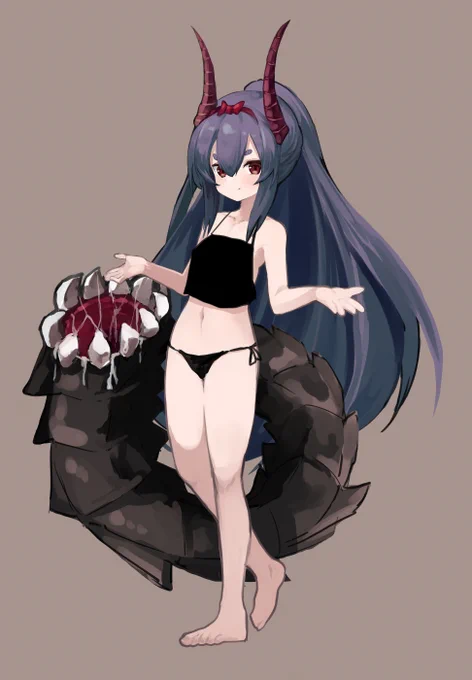オリキャラちゃんです!名前はまだありませんw

服無し差分
https://t.co/bSIEOEDQ01 
