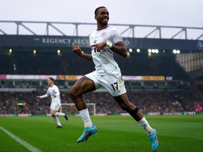 Futaacom's tweet photo. ๐ Brentford became the 40th team to boast a Premier League hat-trick scorer, while they remain the only side in the history of the competition not to concede one. And Ivan Toney scored it on his birthday! #NORBRE https://t.co/84lNzgC13z