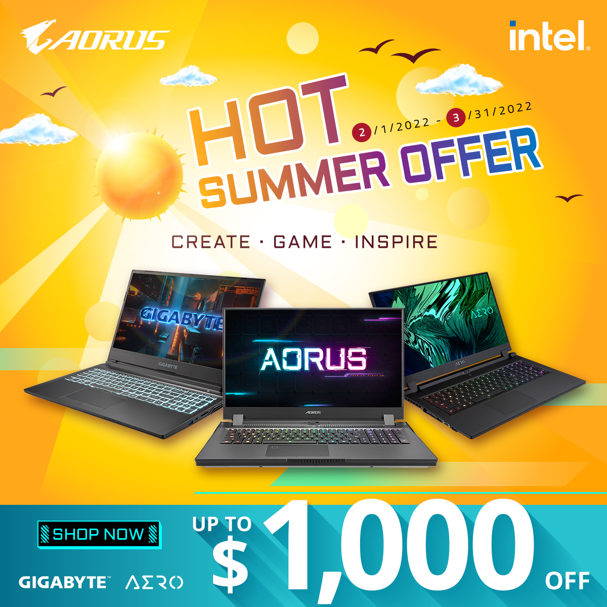 imfallfromgrace's tweet photo. Whether you're a gamer, creative, or even a student you can save BIG on @AORUS_ANZ laptops! π° I've been using the AERO 17 HDR for about 9 months and it's a BEAST! π₯ #AORUSpartner
Check out the options here: https://t.co/OXipq63pvW https://t.co/6UjxOyHQSd