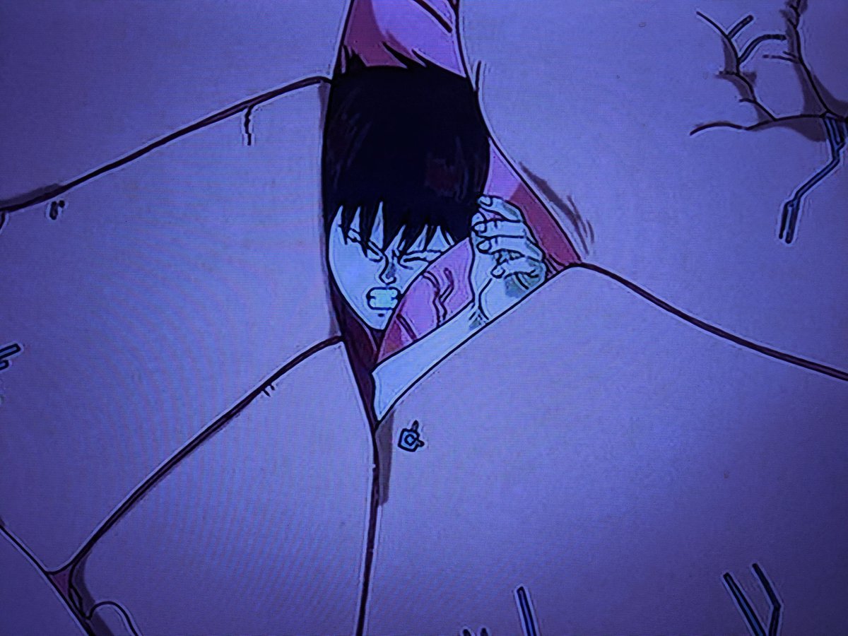 さっきアップした絵は「映画版AKIRA」のカオリの最後をオマージュして描きました。 