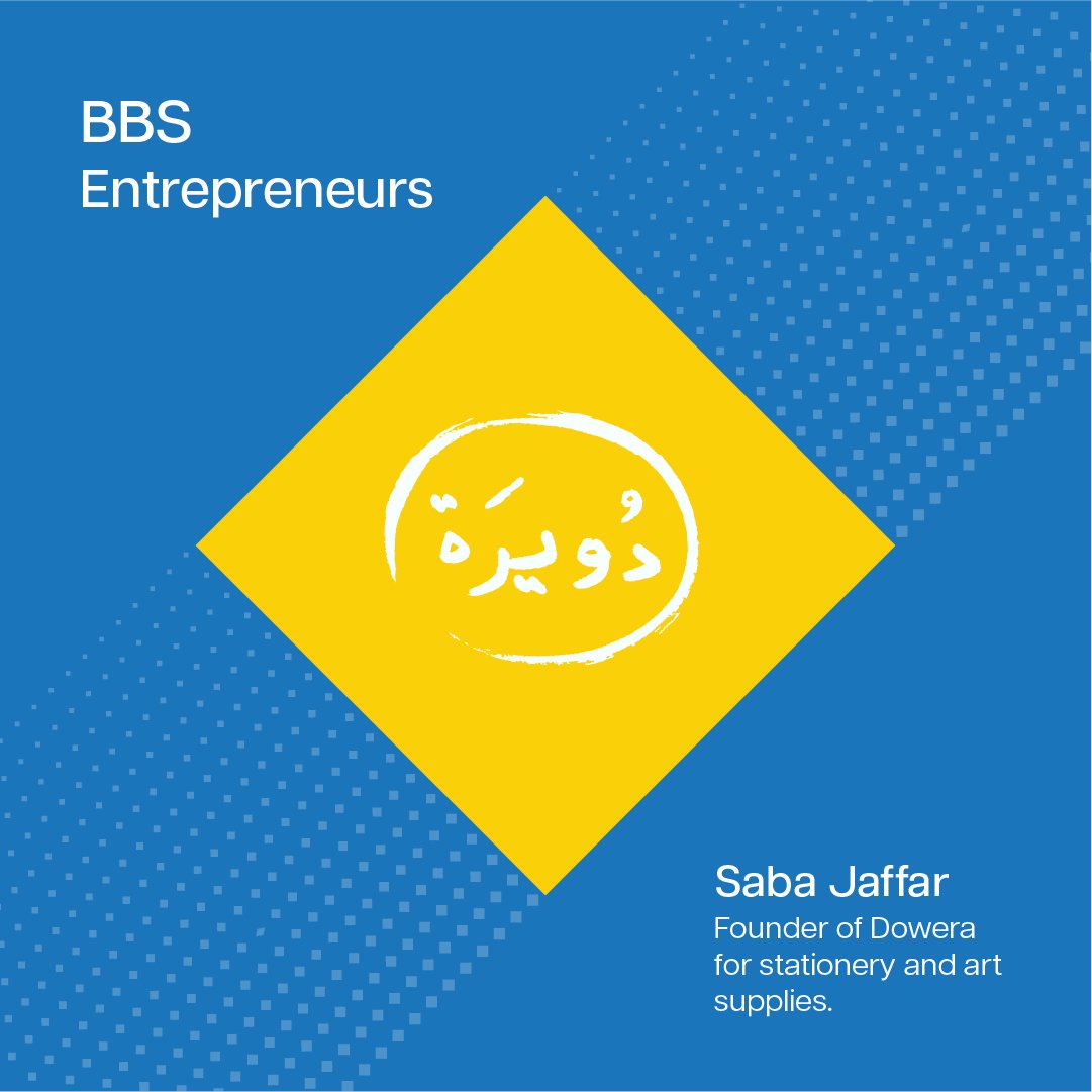 BBS__Baghdad's tweet image. Several #BBS Alumni have their own startups, 1 of them, Saba, founded Dowera دويرة for stationery &amp;amp; art supply store, checkout her online store &amp;amp; buy some gifts today!  instagram.com/bbsbaghdad/ #BBSEntrepreneurs #BBSAlumni #BBSClassof2021 #Iraq #WomenStartups #WomeninBusiness