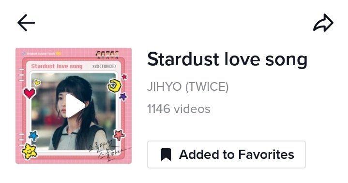 5thgenqt's tweet photo. JIHYO's #StardustLoveSong got 62.3K+ VIEWS &amp; 1,146 Videos under the OFFICIAL AUDIO, 24 HOURS after the Official Release🔥!

#JIHYO_StardustLoveSong
#지효_스물다섯스물하나_OST
@JYPETWICE #트와이스 https://t.co/hR2ndhomqi