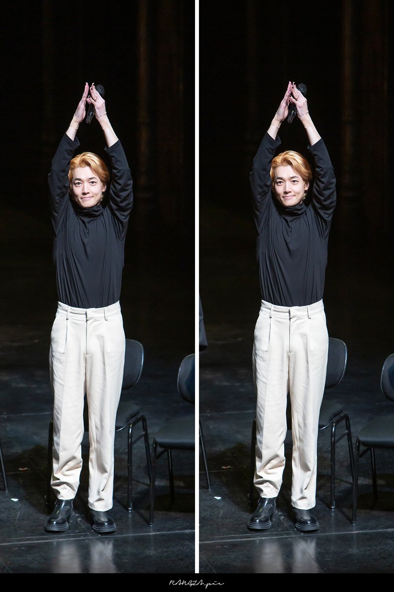 20220306 #엔젤스인아메리카 #파트투 #페레스트로이카
예술가와의 대화

프라이어 #정경호 

인사는 귀엽게! 쭈욱쭈욱~!