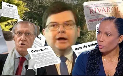 JCoupable's tweet photo. POUR LA FERMETURE DU TORCHON ANTISEMITE « RIVAROL »https://t.co/2Q1Jvwx8pi
@Association_OJE @Le_CRIF @AmisDuCrif @GDarmanin @GilTaieb @LaetitiaAvia @EmmanuelMacron @DILCRAH @_LICRA_ @stophatemoney @conspiration @SOS_Racisme https://t.co/jy6yxKOCdi