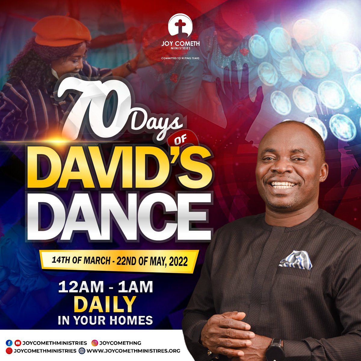 JoyComethmins's tweet photo. Can you dance like David danced? 💃💃💃
 2 Samuel 6:14

We are bringing the the David's Dance to you, the first of its kind.

Anticipate and prepare!!!

#jcm
#Joycometh 
#JoyComethMinistry https://t.co/i5YQN1y86a