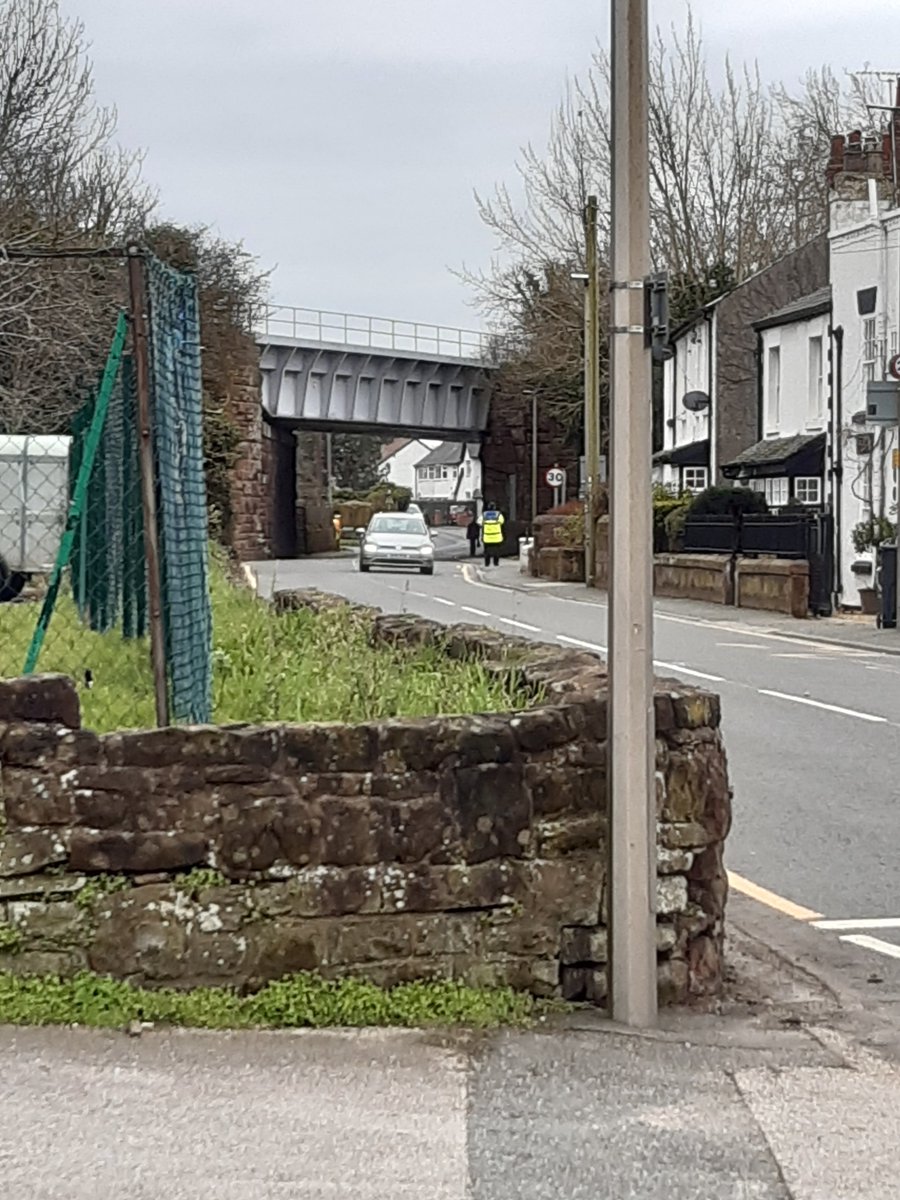 Officers on Burton Road conducting speed monitoring and safety at the primary school this morning.  Slow down and drive safely. ^^