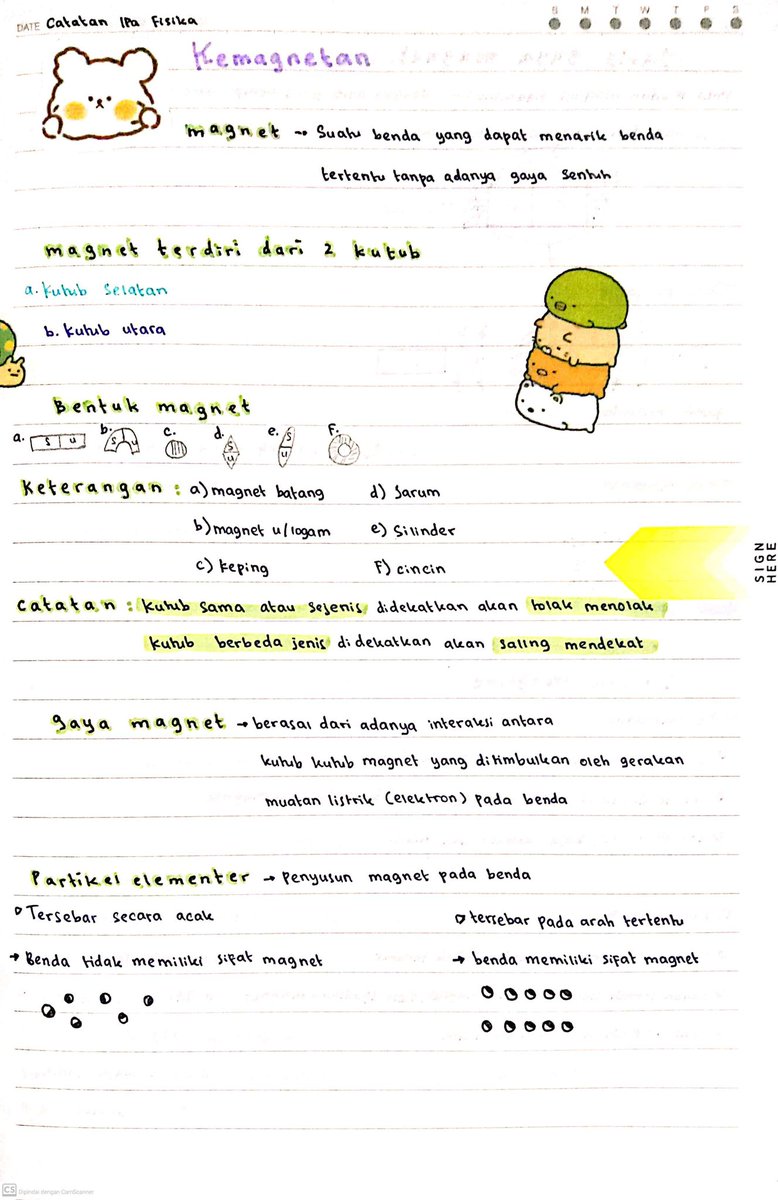 prettylovesse's tweet photo. catatan ipa kelas 9 semester 2
materi tentang 
[kemagnetan] https://t.co/3HWzVpDjIr