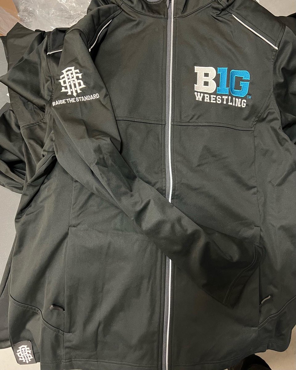 nicholasjpoulin's tweet photo. Was glad to see the referee’s of the #bigtenwrestling rocking Raise The Standard! Great work this weekend! https://t.co/7wMKnHiIhZ