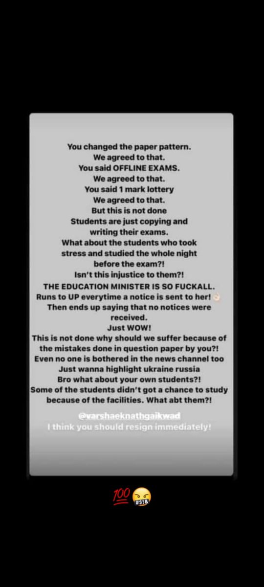 triiieessshhh's tweet photo. Indian education sucks !!!!!
I am hating my own country for this as a student or Youth 🙏👍
#boardexams2022 
#HSCexams https://t.co/syANryZhz6