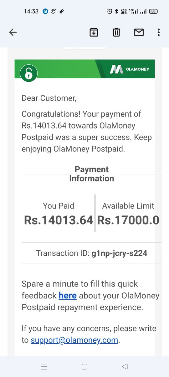 krishyellu87's tweet photo. @ABFLDirect1 I paid all my outstanding amount on time but still marked as defaulter from mnth oct, Nov, dec 2021 n continuing in Jan 2022, called, mailed both Ola n ABFL nothing worked raised dispute they said no response from ABFL contact them tried all ways so now trying this 9930668868 https://t.co/boGs5xDcES