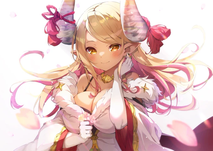 桜とクビラ🌸🐗 