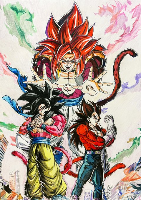 ドラゴンボールgtのtwitterイラスト作品