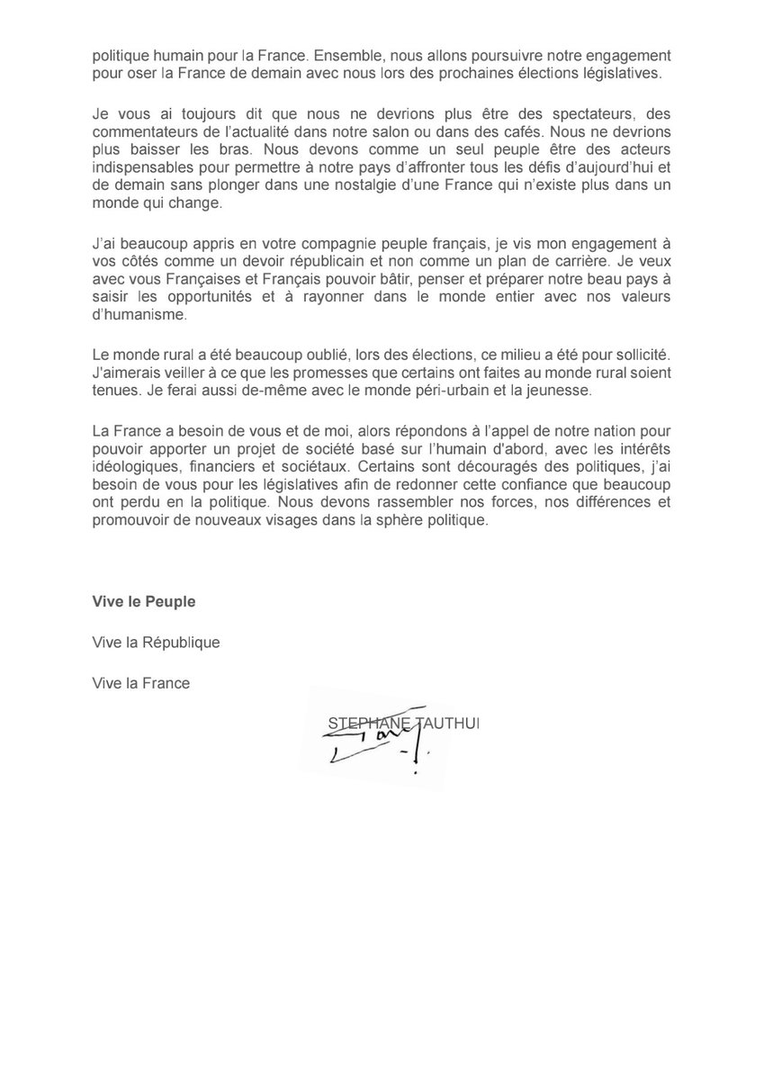 Stauthui's tweet photo. OSONS LA FRANCE DE DEMAIN AVEC NOUS !
Je vous souhaite de tout cœur une agréable semaine et j'invite vous invite à lire mon communiqué de presse. 
Si tu veux nous rejoindre et nous aider, merci de contacter @joelmando Mando direction@tauthui2022.fr 
@leparisien_92
#tauthui2022 https://t.co/vIRumk5u5E