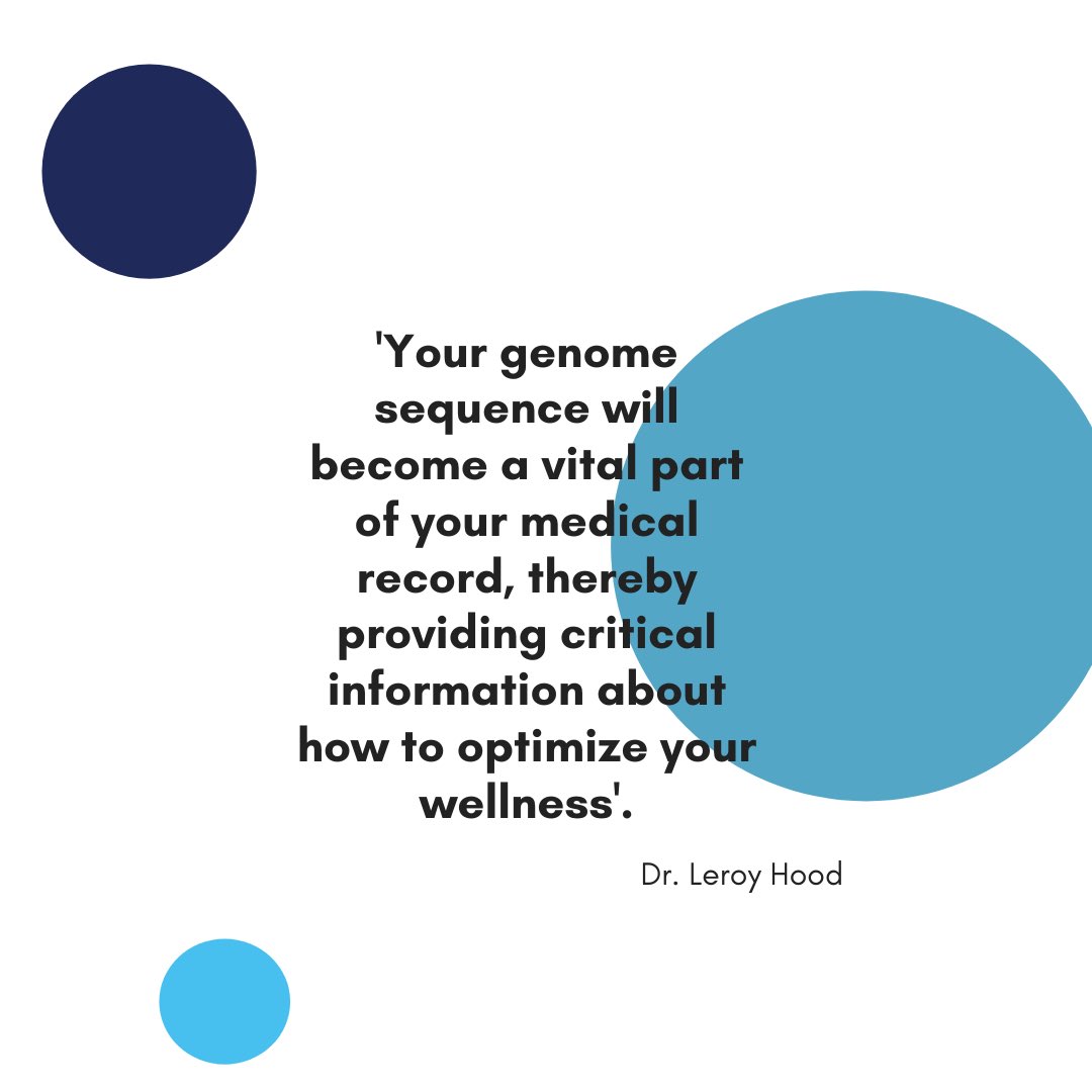 cgs_rmi's tweet photo. We agree with @ISBLeeHood that it will be much easier to comprehend your disease and maintain your health if you know your genome.
#genomics #diseases #DNAreading #genomesequencing https://t.co/uiMJsHGr96
