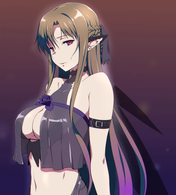 リハビリ
ティターニア(黒)みたいなのが描きたかった 