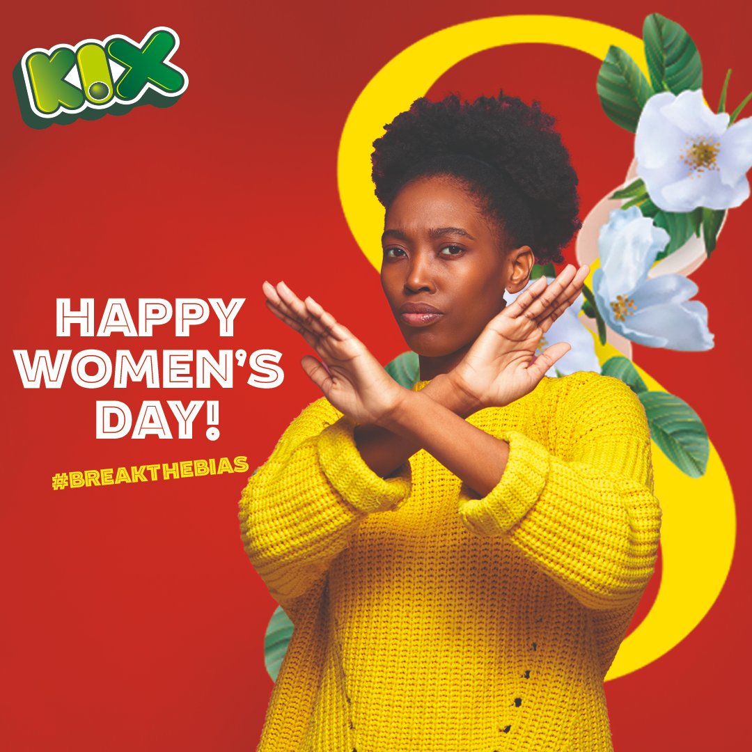 KixKenya's tweet image. “Women are the architects of society,” Wishing you all a Happy Women’s Day! Comment🙅‍♀️to show that you support this message.

#SwitchOnSwitchOff #KIXSoda