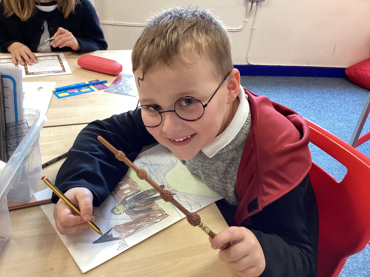 SouthwayJS's tweet photo. Year 3 had a fantastic #worldbookday and enjoyed drawing themselves as their Book Day character, buddy reading and the amazing quizzes and competitions throughout the week. There were some wonderful costumes - thank you for participating! #headinabook https://t.co/zmlz9ZVuP3