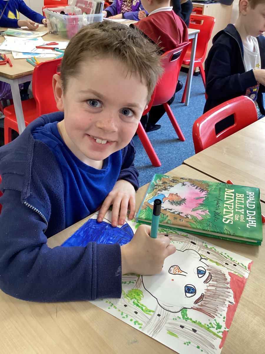 SouthwayJS's tweet photo. Year 3 had a fantastic #worldbookday and enjoyed drawing themselves as their Book Day character, buddy reading and the amazing quizzes and competitions throughout the week. There were some wonderful costumes - thank you for participating! #headinabook https://t.co/zmlz9ZVuP3