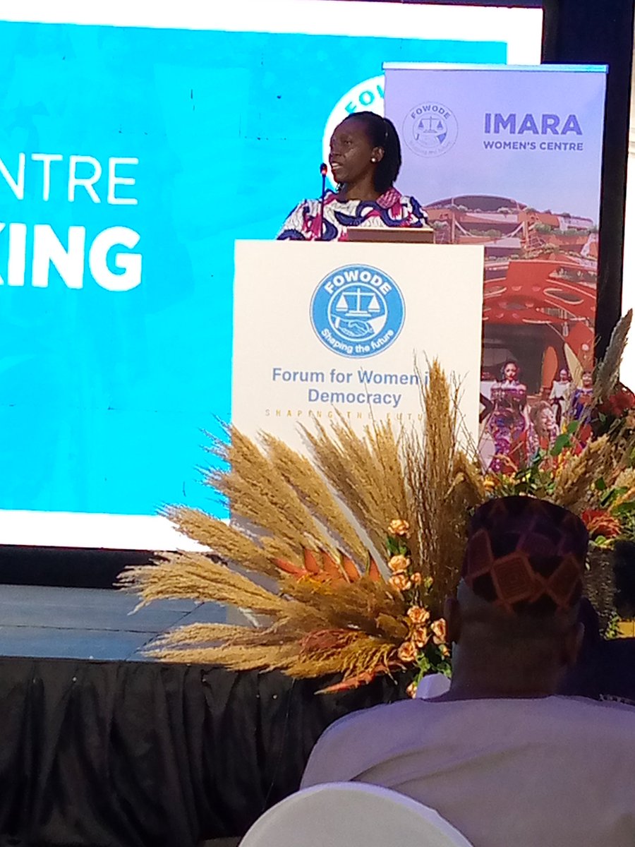 NamusokeJalia's tweet photo. "For an idea to come to rution the general must not die. I am happy that @FOWODE_UGANDA has managed to self preserve and get to this point"- @MarthaKarua 
#ImaraCentre https://t.co/nUxctFNOxe