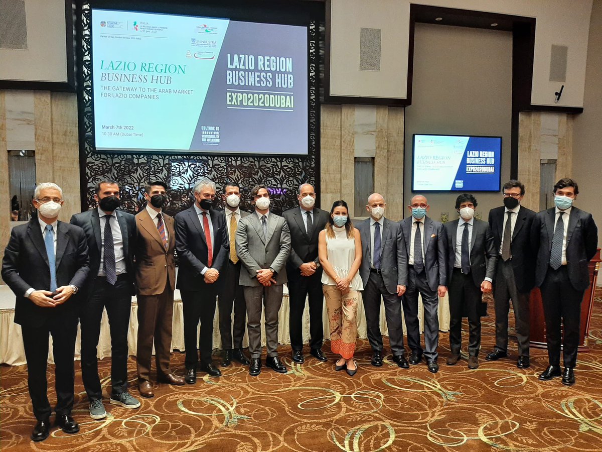 In diretta da Dubai, la delegazione di <a href="/NewsUnindustria/">Unindustria</a> al seguito della <a href="/RegioneLazio/">Regione Lazio</a>