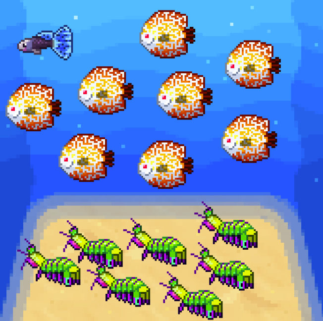 LootFishNFT's tweet photo. We are proud to announce that fully customizable fish tanks (aquariums) are finally here, rounding out our roadmap! Featuring: 

🐟 Drag-and-drop
🐟 Image download
🐟 Easy-add using fish/decor ID

What will you build? https://t.co/Fhp2etIjAr 
@avalancheavax #nft #AVAX #AVAXNFT https://t.co/xE1Ed3aFDl