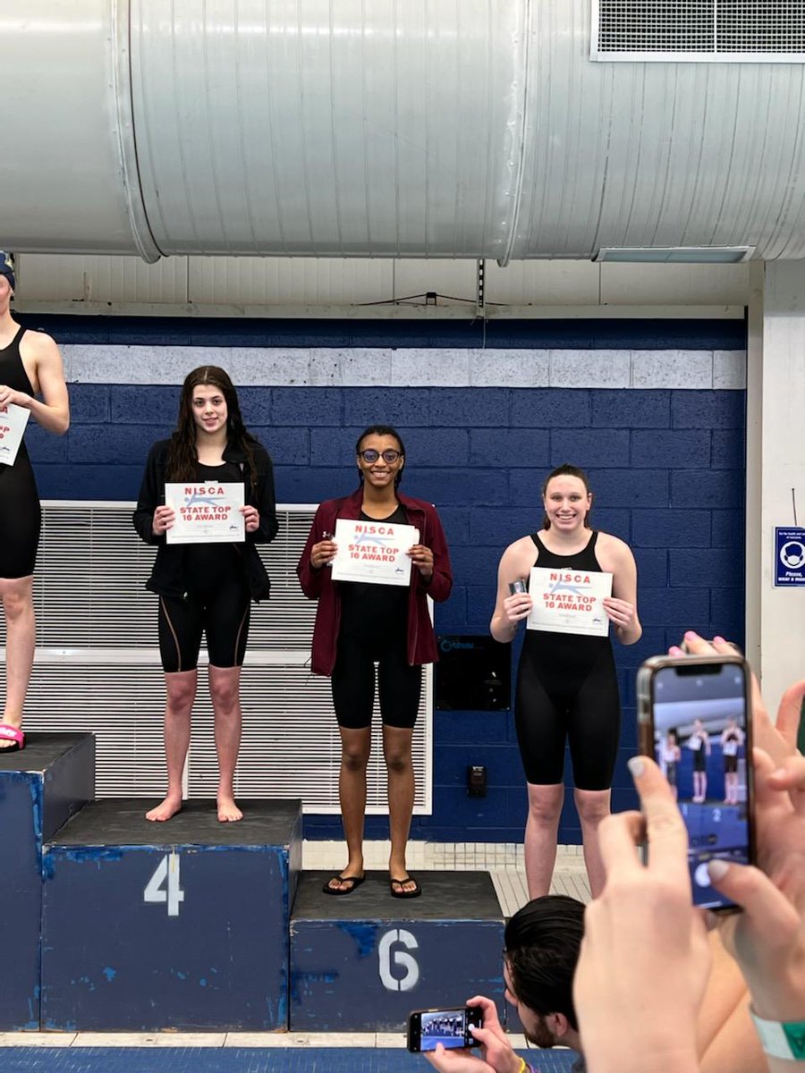 statelinerphs's tweet photo. Genine Collins 6th in the state for 50 free.  11th in the state for 100 fly. Two new schools records, new personal bests for the weekend. Great swims! https://t.co/2gaxaQgsFZ