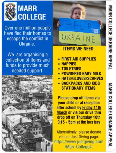 Marr College tweet media