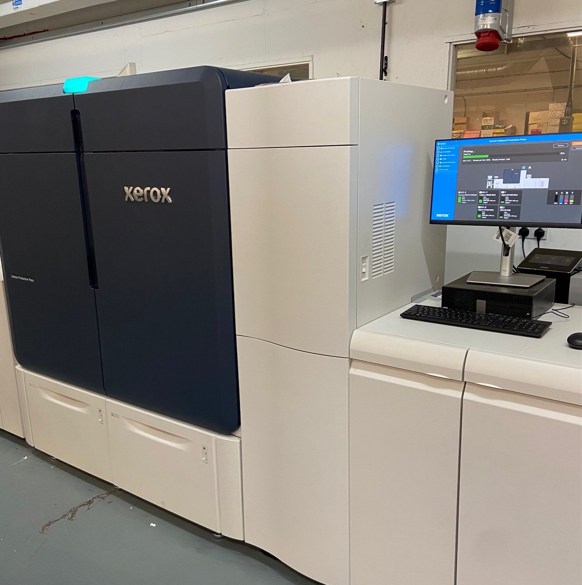 firstmovemktg's tweet photo. We've now installed the fantastic Xerox Iridesse to compliment our existing Baltoro &amp; Trivor presses. Personalised print with truly breathtaking quality &amp; real wow factor!  @Xerox #Digitalprint #Directmail https://t.co/wDnCiIAlCl