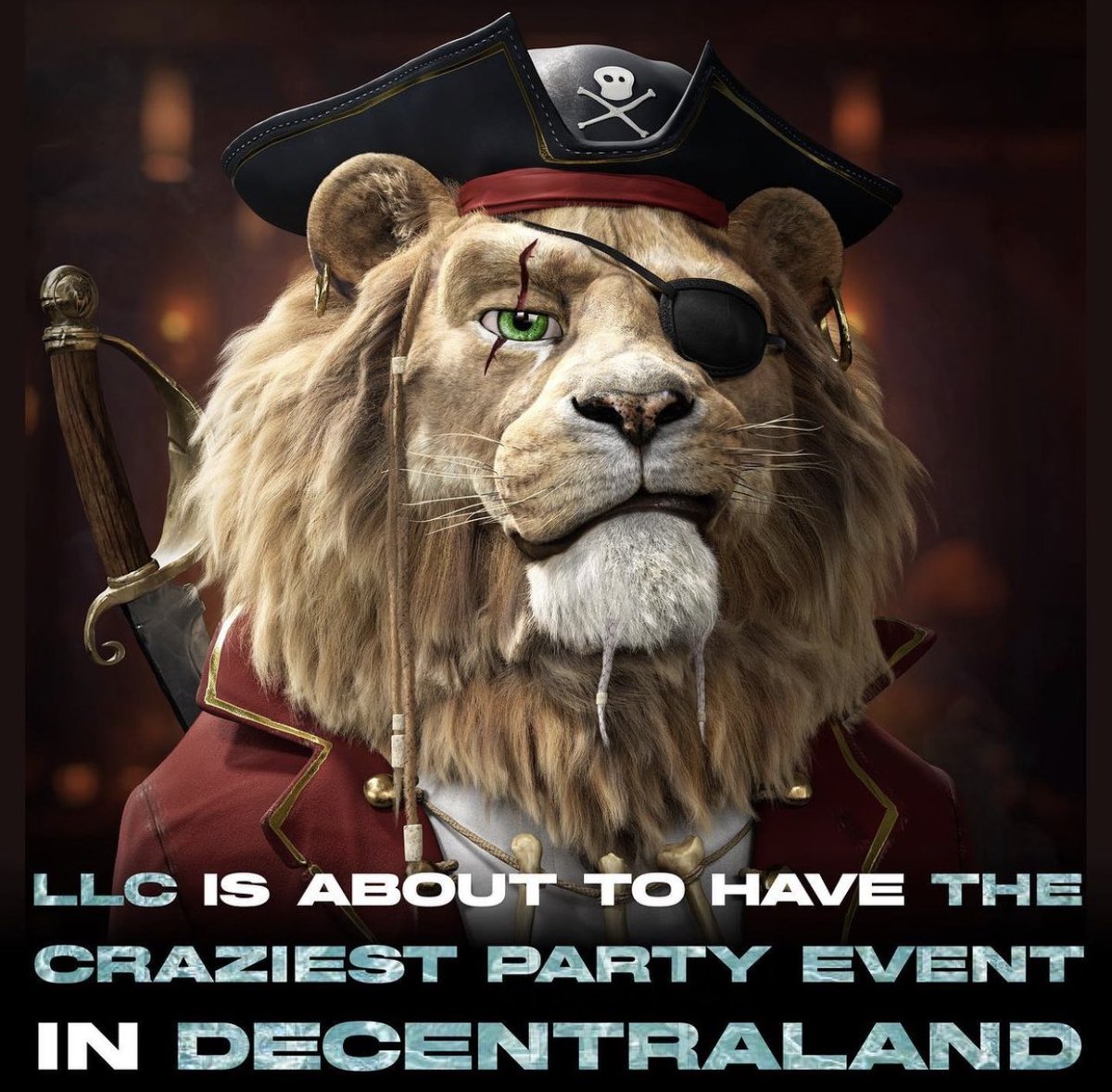 ThatRaynKing's tweet photo. @Lucky_Lion_Club kickoff party at the official #LLCTribe HQ in @decentraland on March 26. Founders said surprise guests, maybe celeb musician or DJ? Maybe @joejonas @TheRealGZA @ShawnMendes @DUALIPA @mikasounds could be anyone!! #NFT #Metaverse https://t.co/6xuTB4EGrU