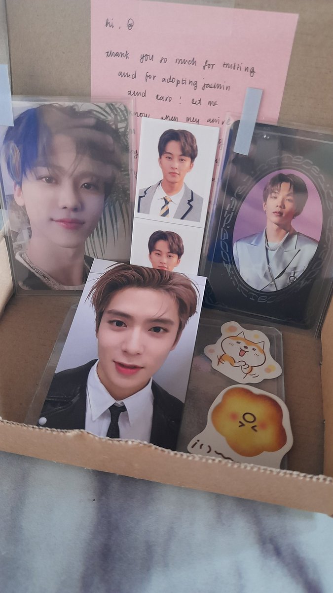 aia_noona's tweet photo. - 📦 #aia_mails

nana &amp; taro arrived safely po @yunoiehaul Ty for letting me adopt them and for the freebies as well. 💚💚

#tyunoie https://t.co/6OxozzrUSZ