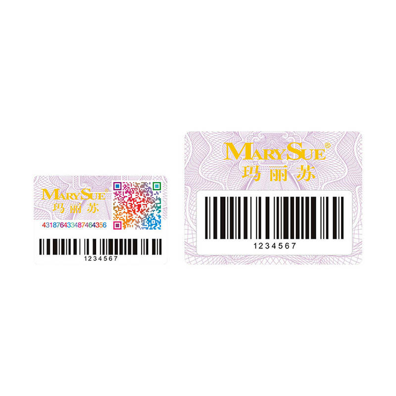 Anti counterfeiting bar code sticker
Color number picture and aditional color QR code for further Anti counterfeiting