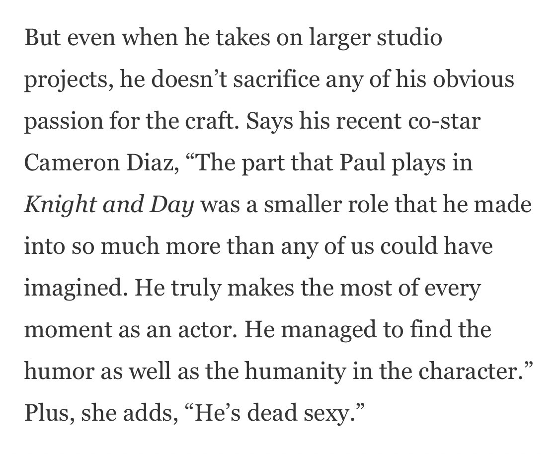 RT @ymoongi: CAMERON DIAZ CALLING PAUL DANO “DEAD SEXY” ONLY HOT GIRLS GET IT. https://t.co/qtujJrHy5J