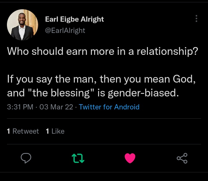 AlrightsPassion's tweet photo. Good morning!
It's a beautiful new week.

We hope you and your families are well.
Please indulge us, what do you think of this question?

Let us know in the comments section.
Have a love filled week!🤗🤗 https://t.co/U0XhNCEQjA