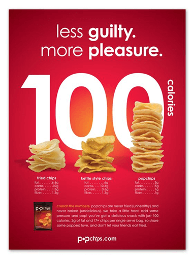 Arthursanti8's tweet photo. In this ad, the impact phrase relates to emotions on limbic brain, and the fact that is 100 calories is more to justify why the consumer should buy (neocortex) 
@lets_NEUROmkt #XperientialMkt #NMKTRCH #MKTINGNEURO #Neurojustification https://t.co/R4LQQxLx3l