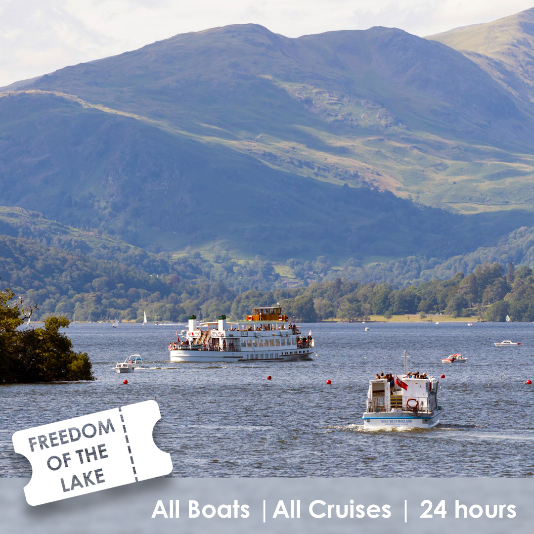 Windermereboats's tweet photo. Spend the whole day (or weekend) out on the water with our Freedom of the Lake offer. 

24hrs or 48hrs of travel on one easy ticket > https://t.co/LaUcPR0ZOS

#freedomticket #windermere #lakedistrict https://t.co/MxiW2eZBY5