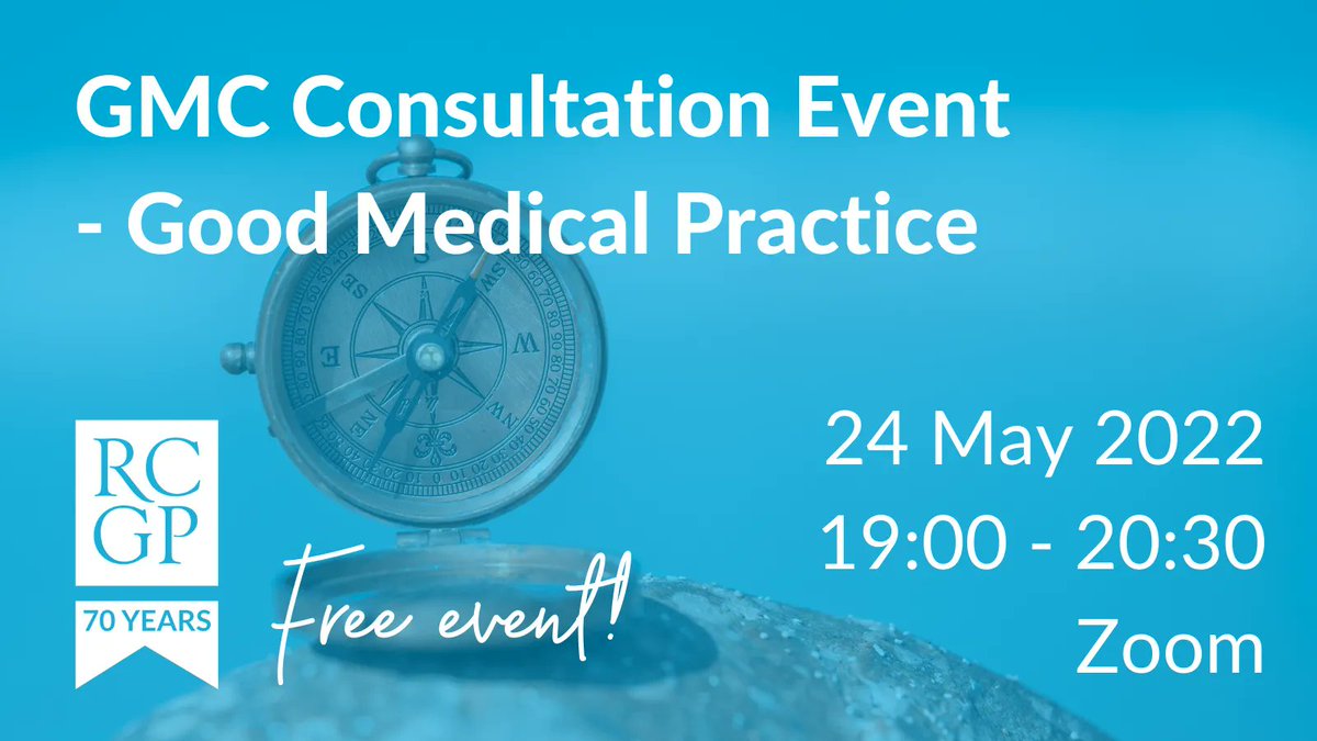 GMC guidance was last reviewed in 2012 and much has changed since. We want the new guidance to really support you. We want to hear from as many voices and perspectives as possible. This is an opportunity to add your voice and help shape new standards 👉  buff.ly/35kRPcM