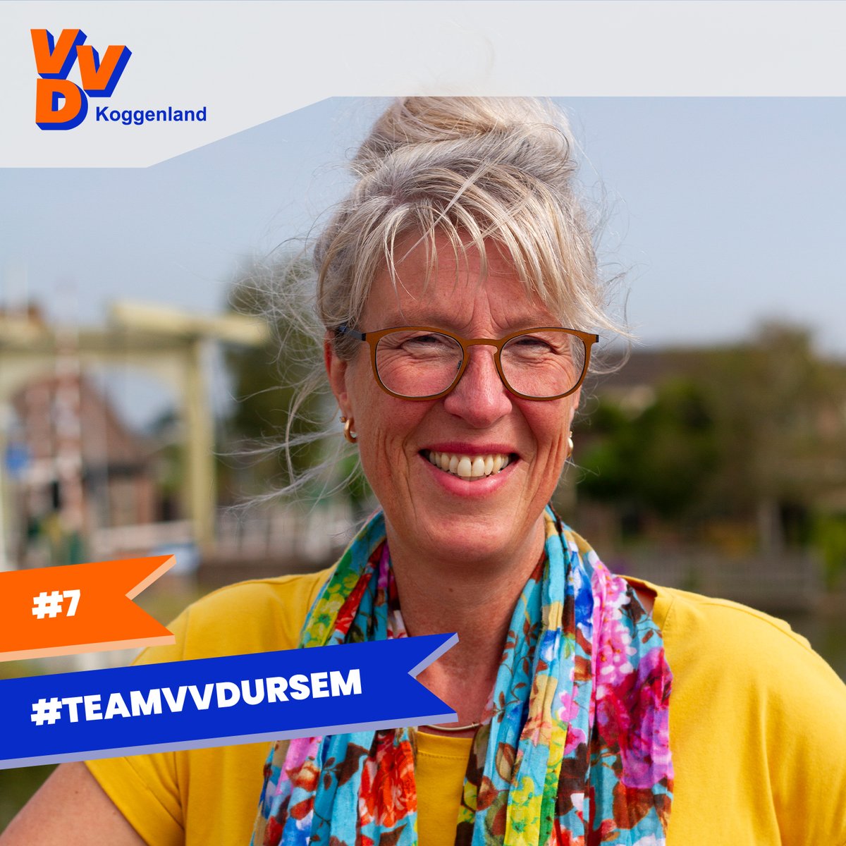 TROTS STELLEN WIJ U VOOR:

Onze kandidaat Tinda Kuijper op nummer 7 uit Ursem.

Energiek, creatief, sterk in lokale politieke thema’s. Docent Clusius College, gek op schaatsen, fietsen en buitenleven.

teamvvd.nl