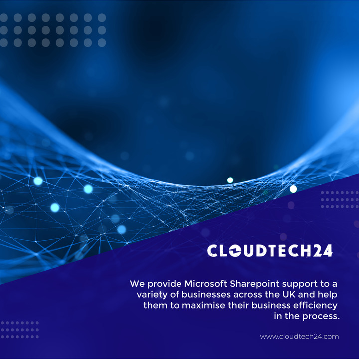 CloudTech24's tweet photo. Microsoft SharePoint enables employees to transform the way they manage content and collaborate. Weโre focused on helping you make the best use of this powerful platform. ๐
Click ๐
https://t.co/9yHZcgWBKZ
.
.
.
#cloudtech24 #MicrosoftSharePoint #itservices #cybersecurity https://t.co/mVhvvEHeMG