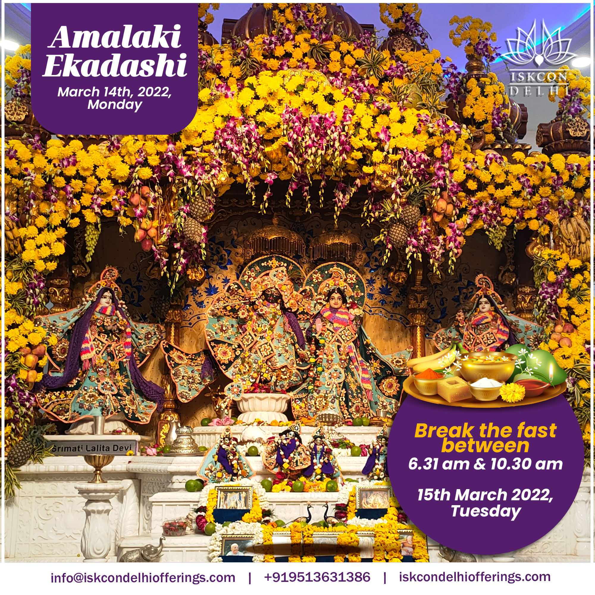 ekadashi in march 2022