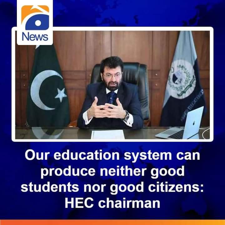 The latest statement of the HEC Chairman that he gave at the Karachi Literary Festival depicts the sorry state of education in PK. @JamiatPK has been voicing for education reforms since long. A holistic reform of the Edu sector and revival of students union are need of the hour.