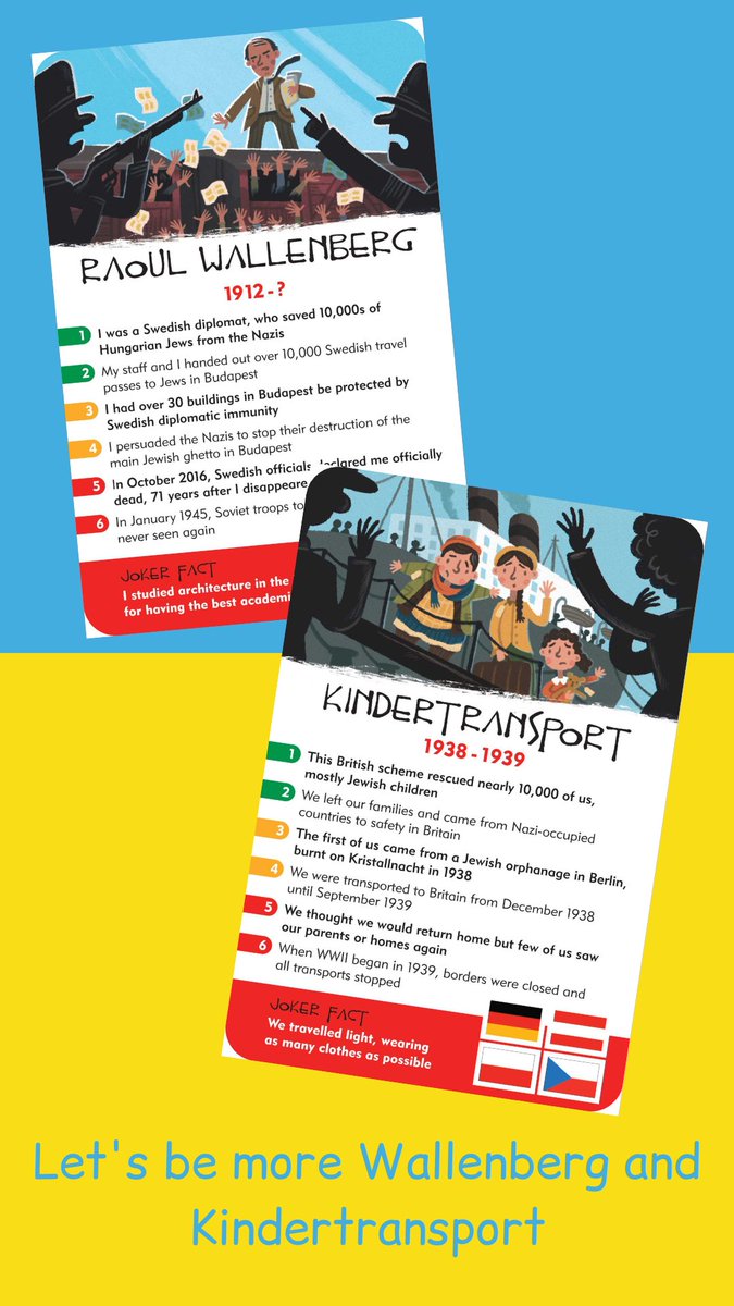 Historyheroesuk's tweet photo. @richardgaisford Let's learn from history and be more Wallenberg and Kindertransport @pritipatel @BorisJohnson - it's depressing and scary how relevant World War Two history is to Ukraine atm #only50 https://t.co/UpLYbdU5EC