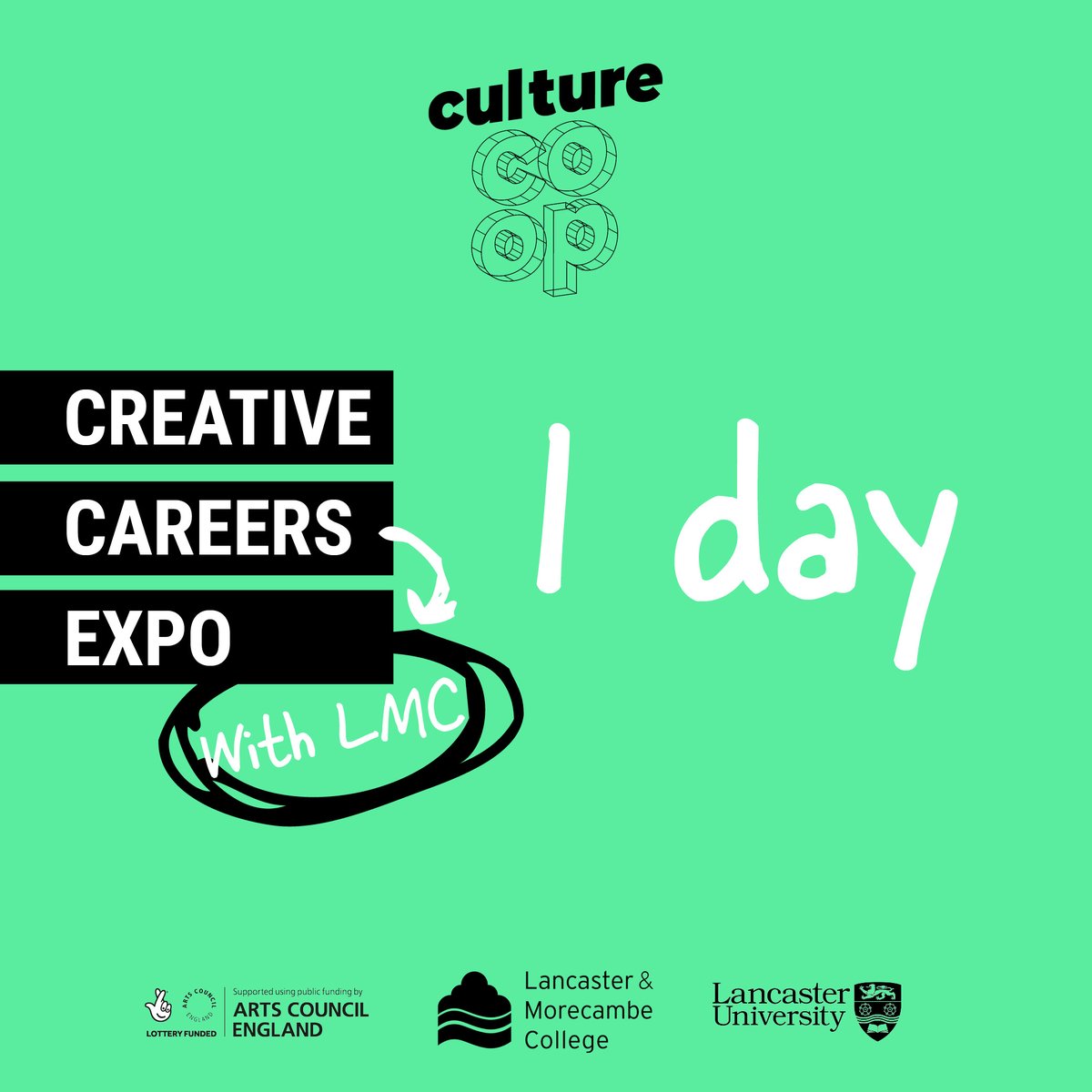 It's #NationalCareersWeek and there is only 1 more day left until our #CreativeCareers #EXPO with @LMCollege