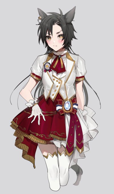 1周年衣装ショートケーキみたいでかわいい🍰 