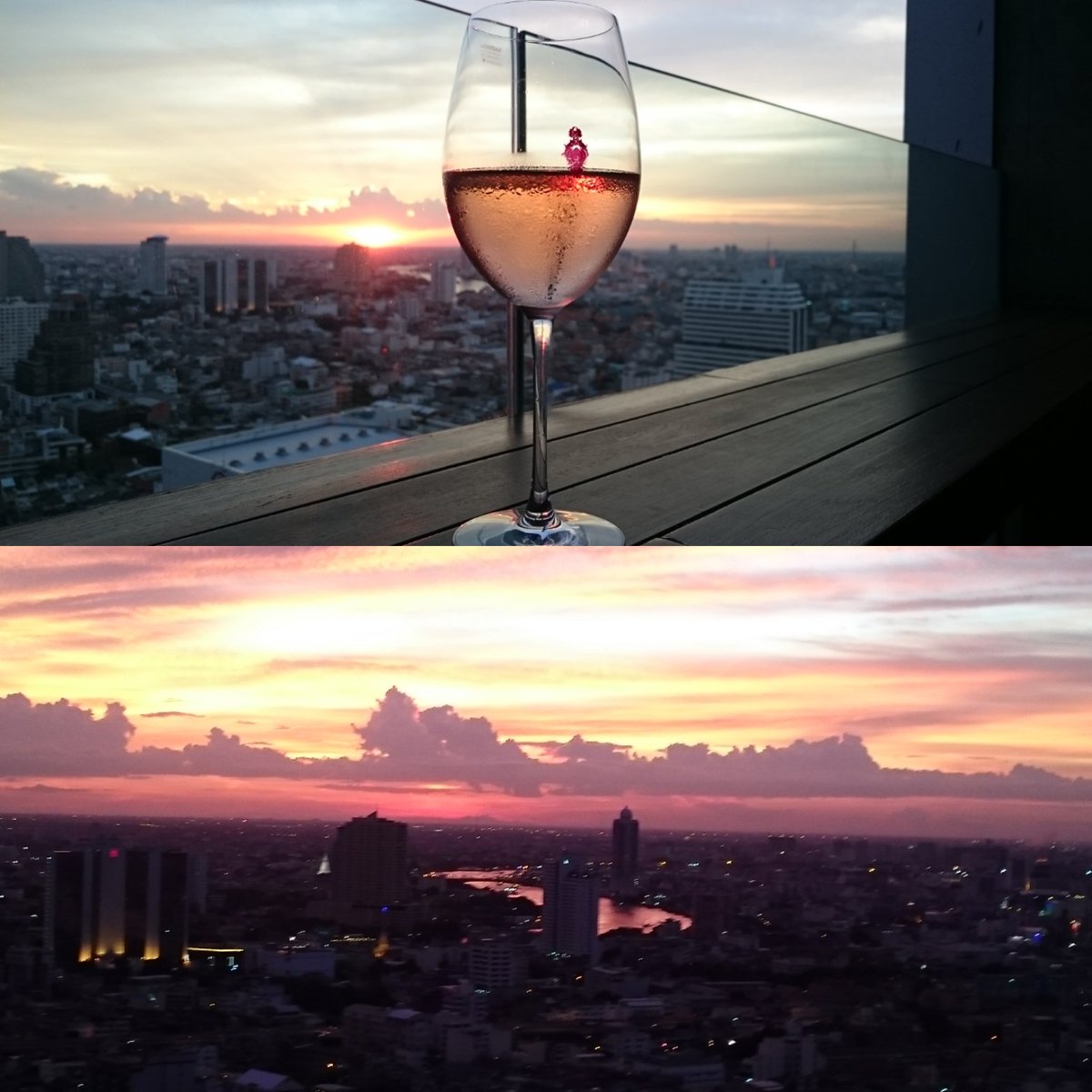 tatsupee's tweet photo. #タイでしタイこと

🔸バンコクでお気に入りバー堪能
どちらも夕暮れがオススメ👍

🍸️Scarlett Wine Bar &amp; Restaurant
#ScarlettBkk
🍸️Octave Rooftop Lounge &amp; Bar
#OctaveBkk 

🔸プーケットで #ITSAY 聖地巡礼
宿ももちろんロケ地‼️✨

🏨The Memory at On On Hotel
🏨Cape Panwa Hotel
. https://t.co/4Qn2HHvn1r