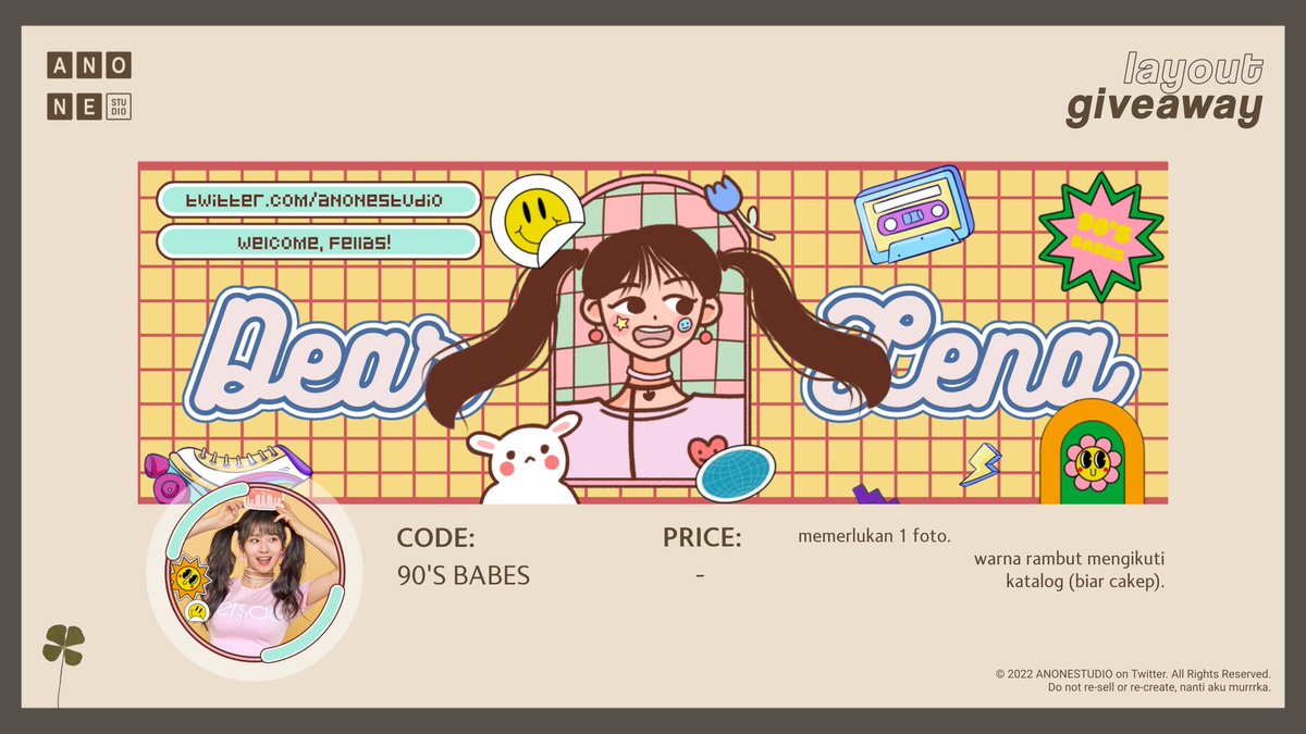 SERENA: tolong cek pinned, ya! ꔛεïз。* tweet media