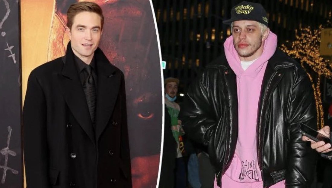 Apparently Robert Pattinson had a party at Pete Davidson’s Pebble Bar for his Batman premiere, where he just played Kanye West’s music the entire night 💀😭
