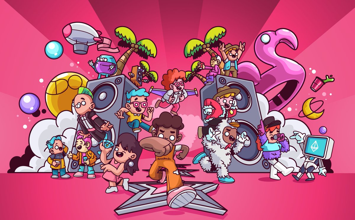 empe_0's tweet photo. @praise_pals BRAND NEW NFT project by @jtevelow with art from @thunderockets

To celebrate I'll be giving away 10 Whitelist spots for their upcoming mint. To enter:
Like+RT
Follow @empe_0 + @praise_pals 
Join the discord(https://t.co/JN0ZB8RGWP)

Drawn when discord hits 500

#NFT https://t.co/5tylWwvBZQ