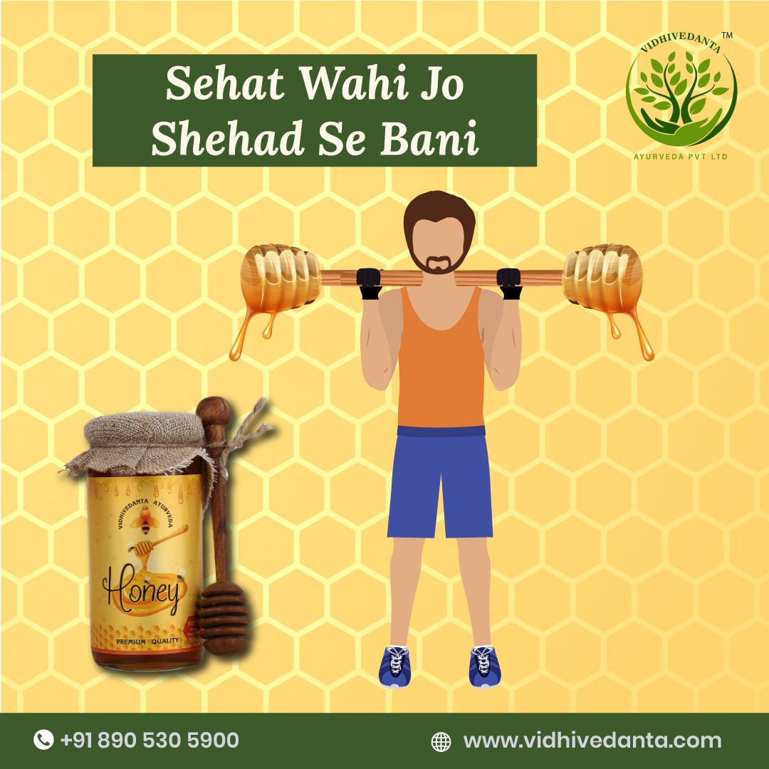 vidhivedanta's tweet photo. A fitter, better way to add goodness to everyday.
Meet us and refresh yourself with Vidhivedanta Ayurveda Honey

#Vidhi #vidhivedanta #ayurveda #honey #antioxidant #herbal #honeybee #honeycomb #honeybees #honeybee #honeycomb #honeybees #immunityboost #immunity #immunitybooster https://t.co/HV9Ur8oPAX